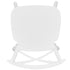 Kids White ToughResin™ Cross Back Chair