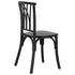Kids Matte Black ToughResin™ Willow Chair