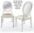 White Louis Pop Chair Ultra Light Ultra Strong Design