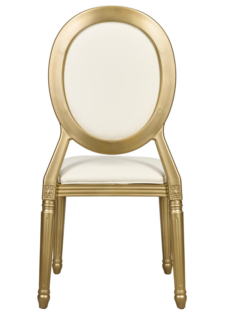 Gold Resin Louis Pop Chair CLPRSGII-ZG-T