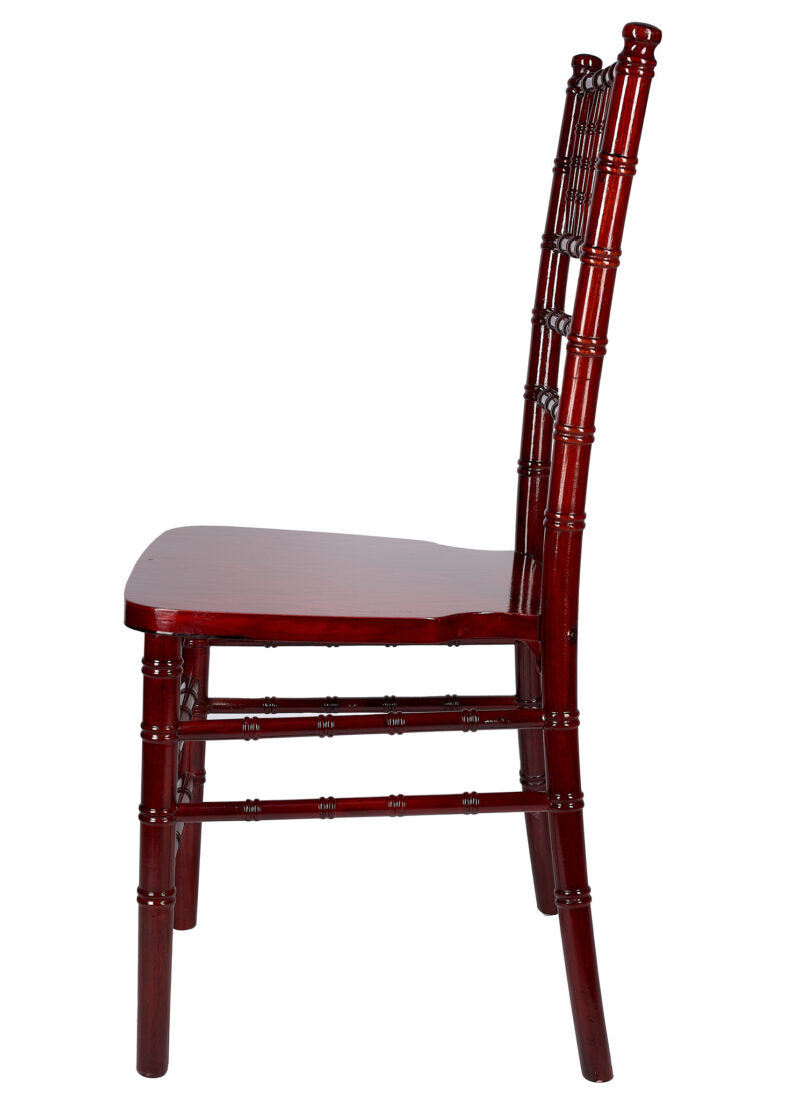 Mahogany, Red Wine ToughWood Chiavari Chair CCWM-ZG-T