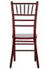 Mahogany, Red Wine ToughWood Chiavari Chair CCWM-ZG-T