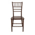 Mahogany ToughResin Mono-Frame Chiavari Chair by Chivari CCRM-MONO-AX-T Front