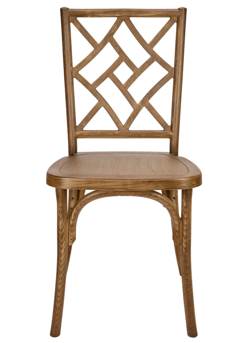 Chestnut ToughResin Mosaic Chair CMRC-ZG-T