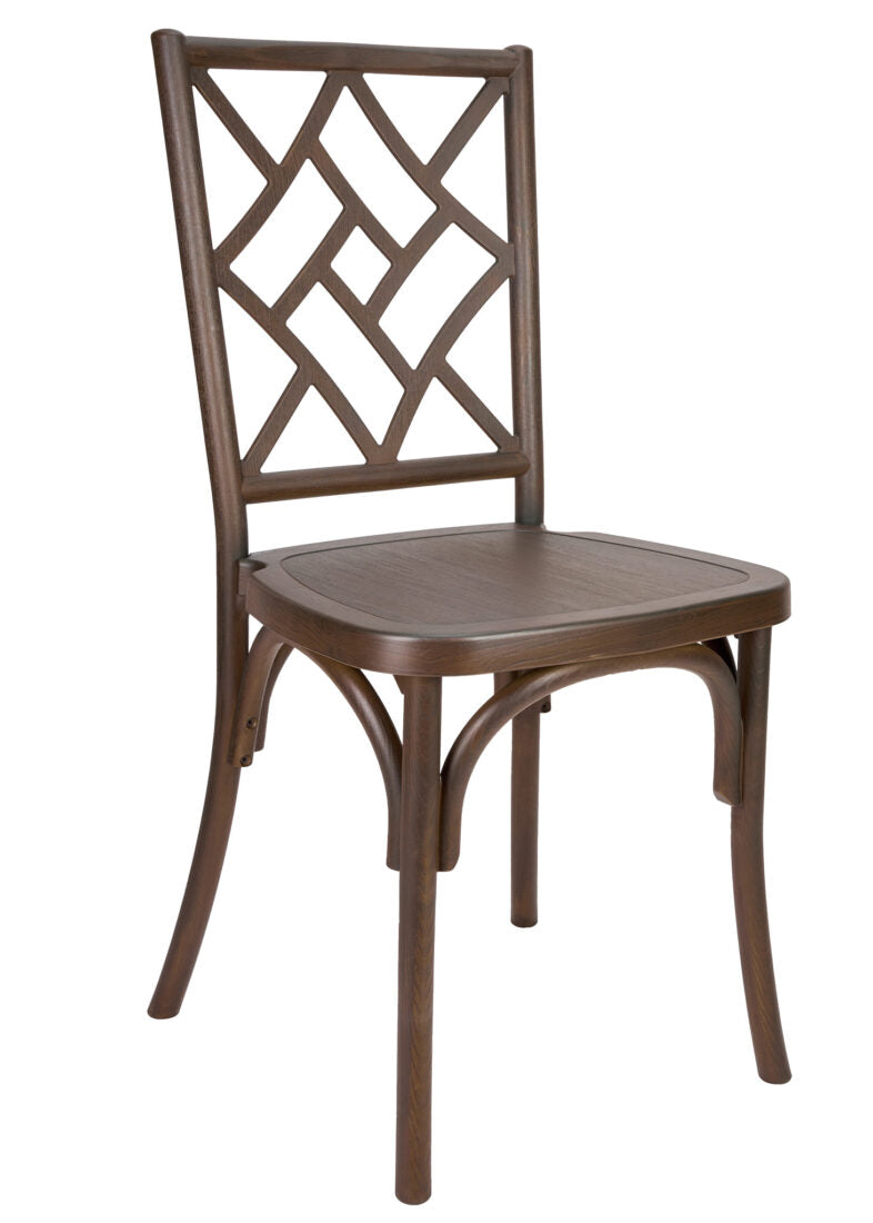 Fruitwood ToughResin Mosaic Chair CMRF-ZG-T