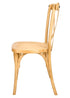 Natural ToughWood Cross Back Chair CXWN-AX-T