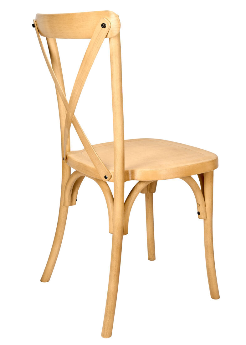 Natural ToughWood Cross Back Chair CXWN-AX-T