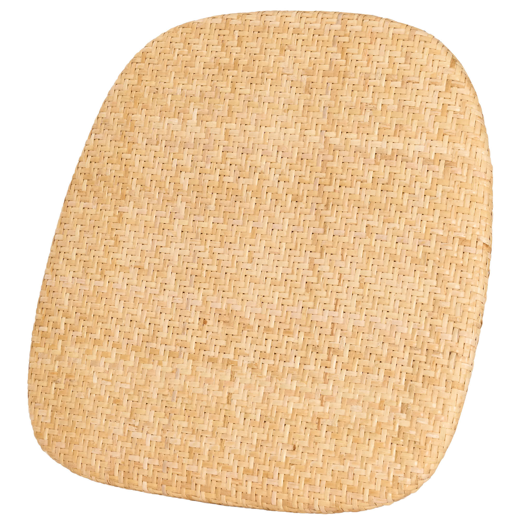 Natural Rattan Panel Back Seat Pad with SlipNot™ Technology