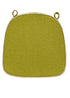 Olive with Beige Piping 2.5" Thick Chair Cushion - World's Best Cushions