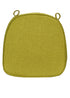 Olive with Olive Piping 2.5" Thick Chair Cushion - World's Best Cushions