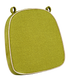 Olive with Beige Piping 2.5" Thick Chair Cushion - World's Best Cushions