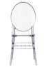 Clear Resin ProClear Solid Oval Chair CORSC-ZG-T