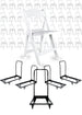 100 Folding Chair Super Deal: 100 Resin Folding Chairs with 4 Dollies and 4 Straps by Chivari PACK100CFRW4CART4STRAP-CXAX-T