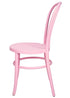 Pink Resin Bentwood Restaurant Chair Festive Series, Small Round Seat CBFRP-ZG-T