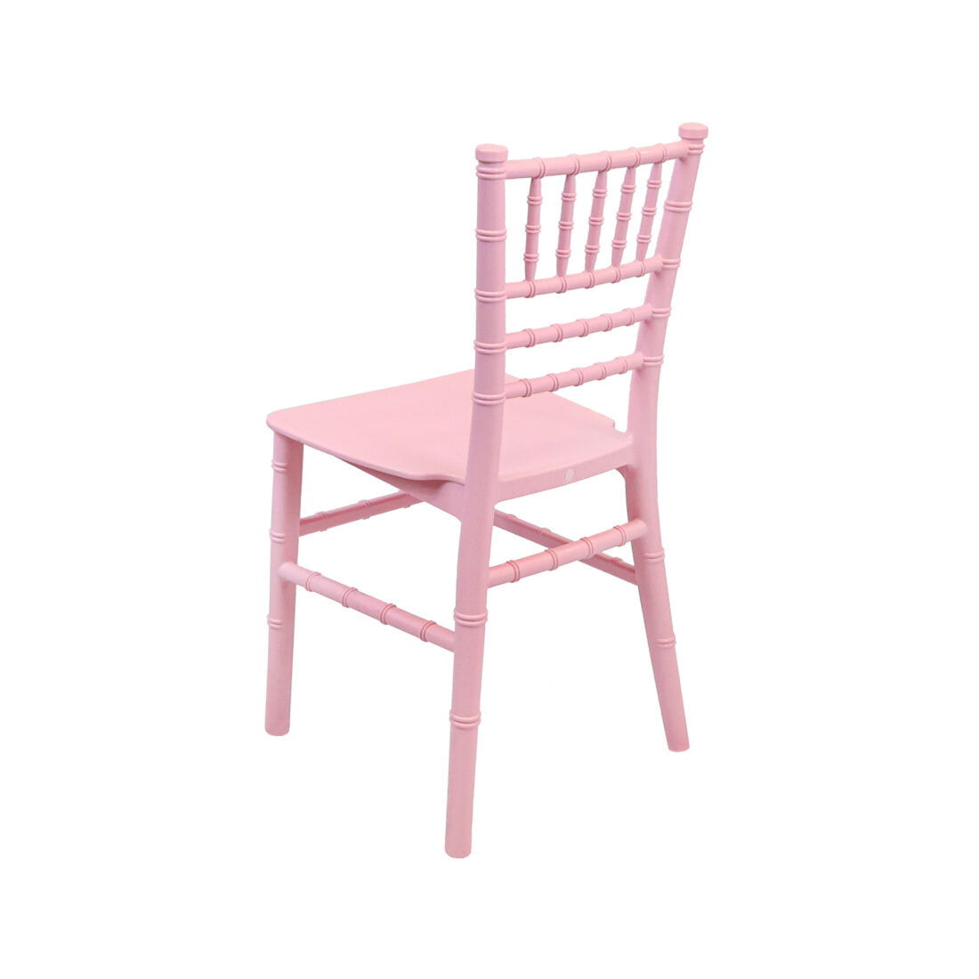 Pink Resin Children's Chiavari Chair by Chivari CCPP-KID-SG-T-5 Side