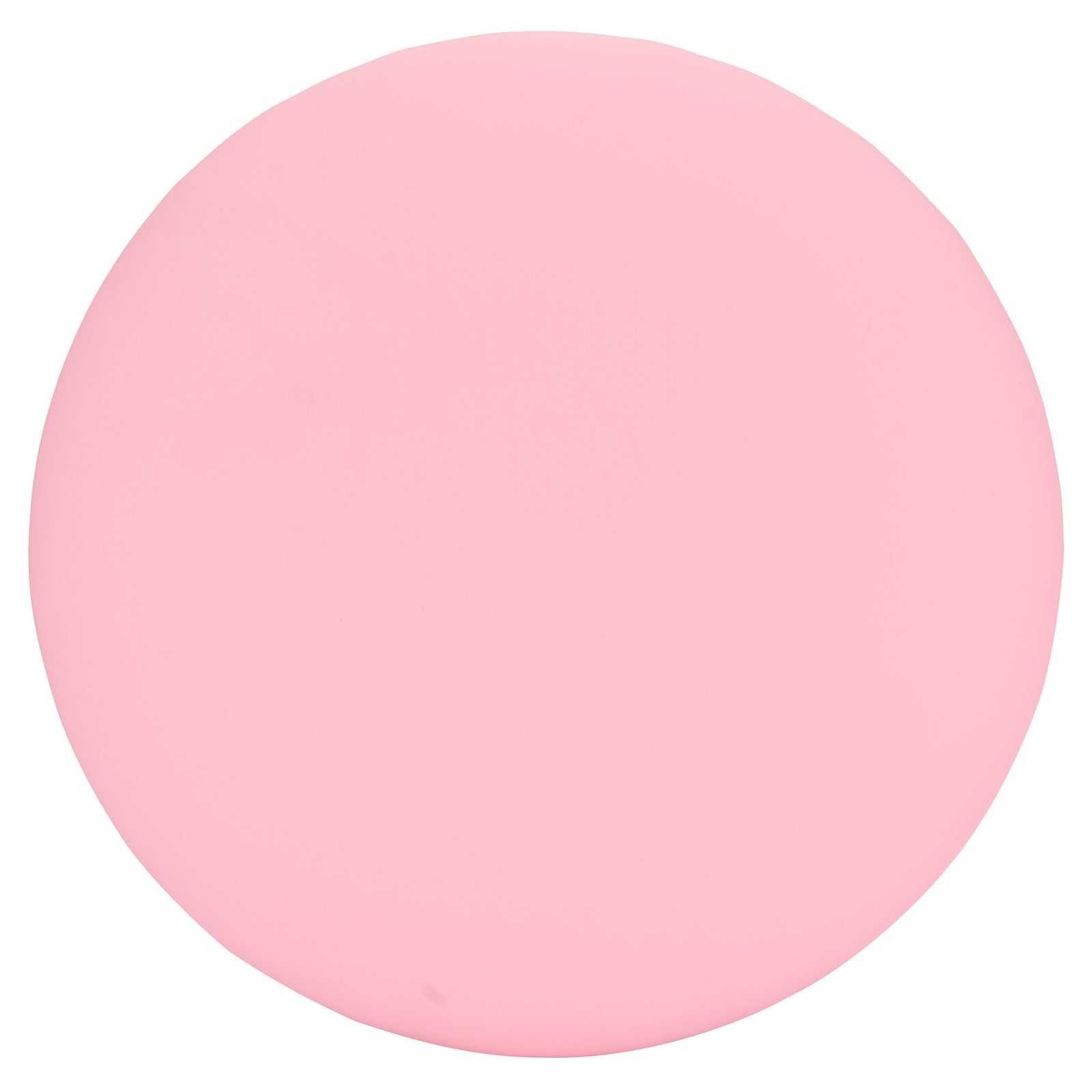 Party Pink Round Vinyl Panel Back Cushion