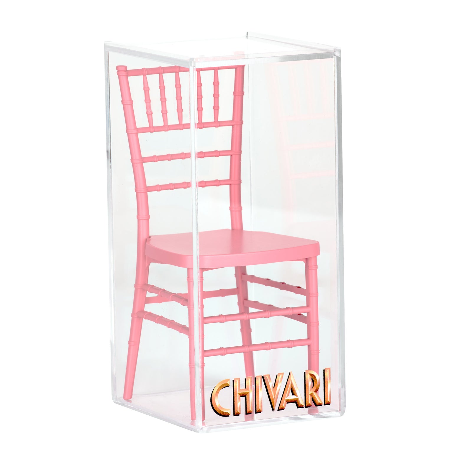 Pink Mini Chiavari Chair 1:6 Scale Model