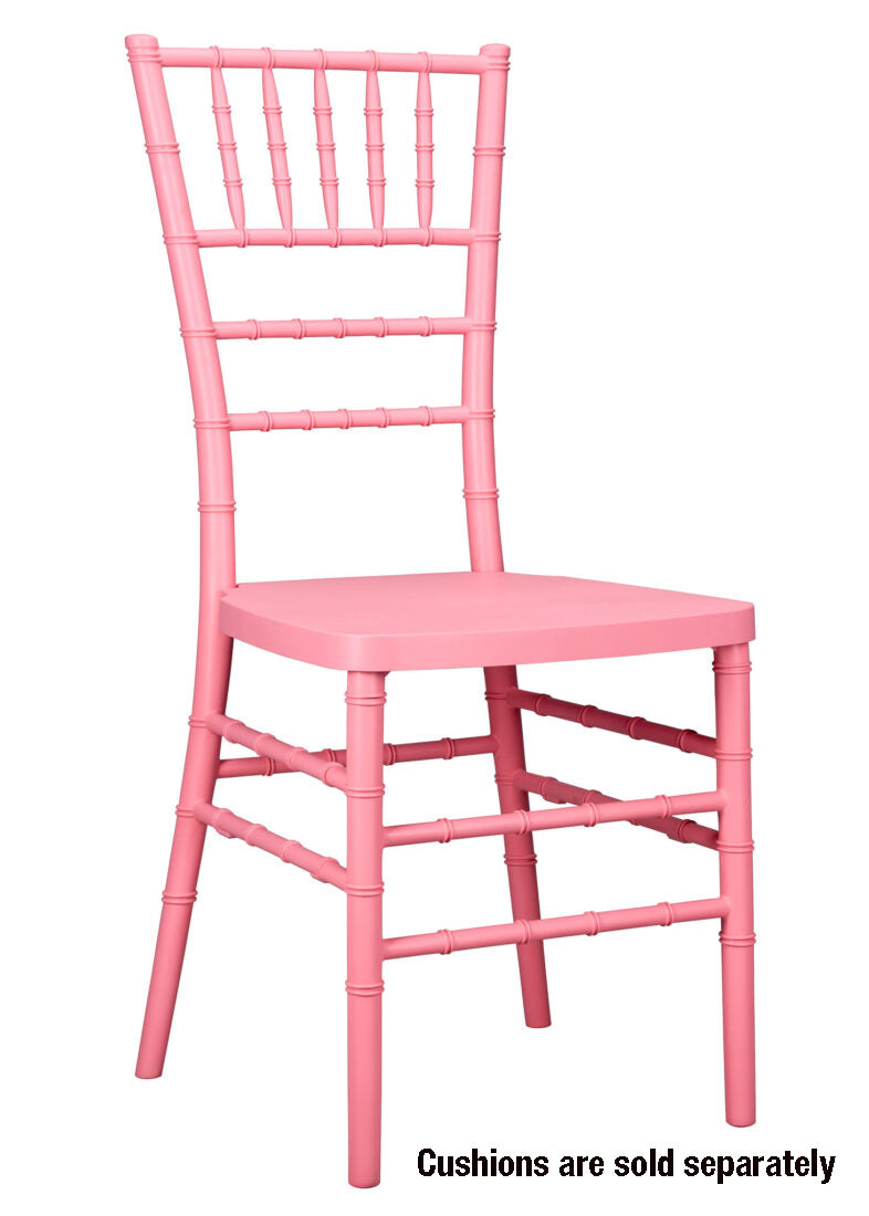 Pink ColorCore™ Resin Steel Skeleton™ Chiavari Chair