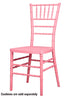 Pink ColorCore™ Resin Steel Skeleton™ Chiavari Chair