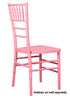 Pink ColorCore™ Resin Steel Skeleton™ Chiavari Chair