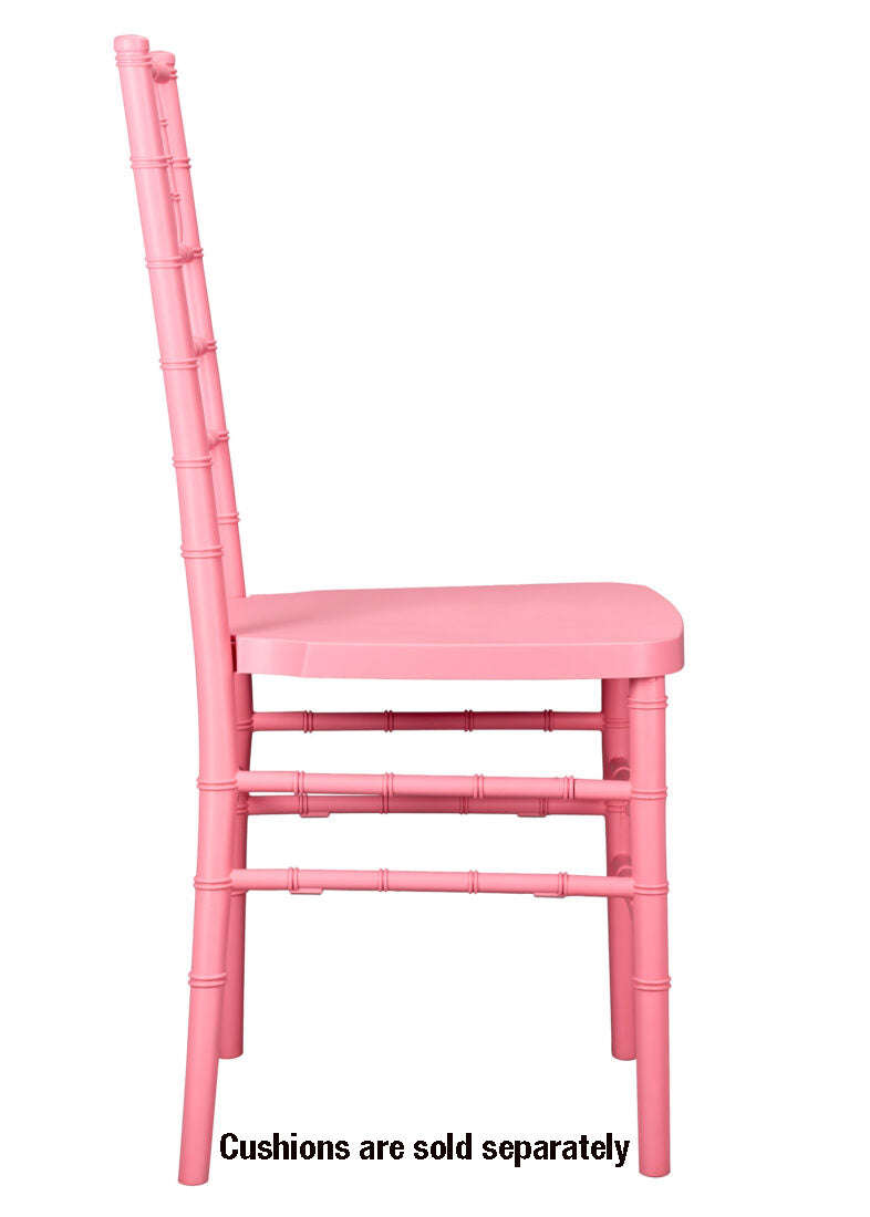 Pink ColorCore™ Resin Steel Skeleton™ Chiavari Chair