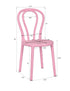 Kids Party Pink Resin Bentwood Festive Chair