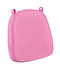 Pink with Pink Piping 2.5" Thick Chair Cushion - World's Best Cushions