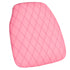 Pink Vinyl Panel Back Chiavari Cushion with Bentley Stitching and SlipNot™ Technology