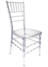 Clear Resin Pro-Clear Chiavari Chair by Chivari CCRC-ZG-T