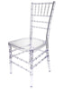 Clear Resin Pro-Clear Chiavari Chair by Chivari Left CCRC-ZG-T