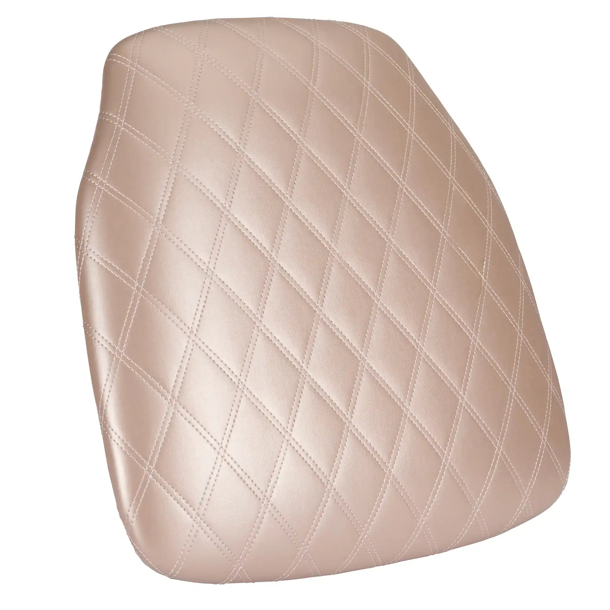 Rose Gold Panel Back Chiavari Cushion with Bentley Stitching and SlipNot™ Technology