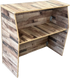 Rustic 42″ Tall x 48″ Long Portable Folding Bar