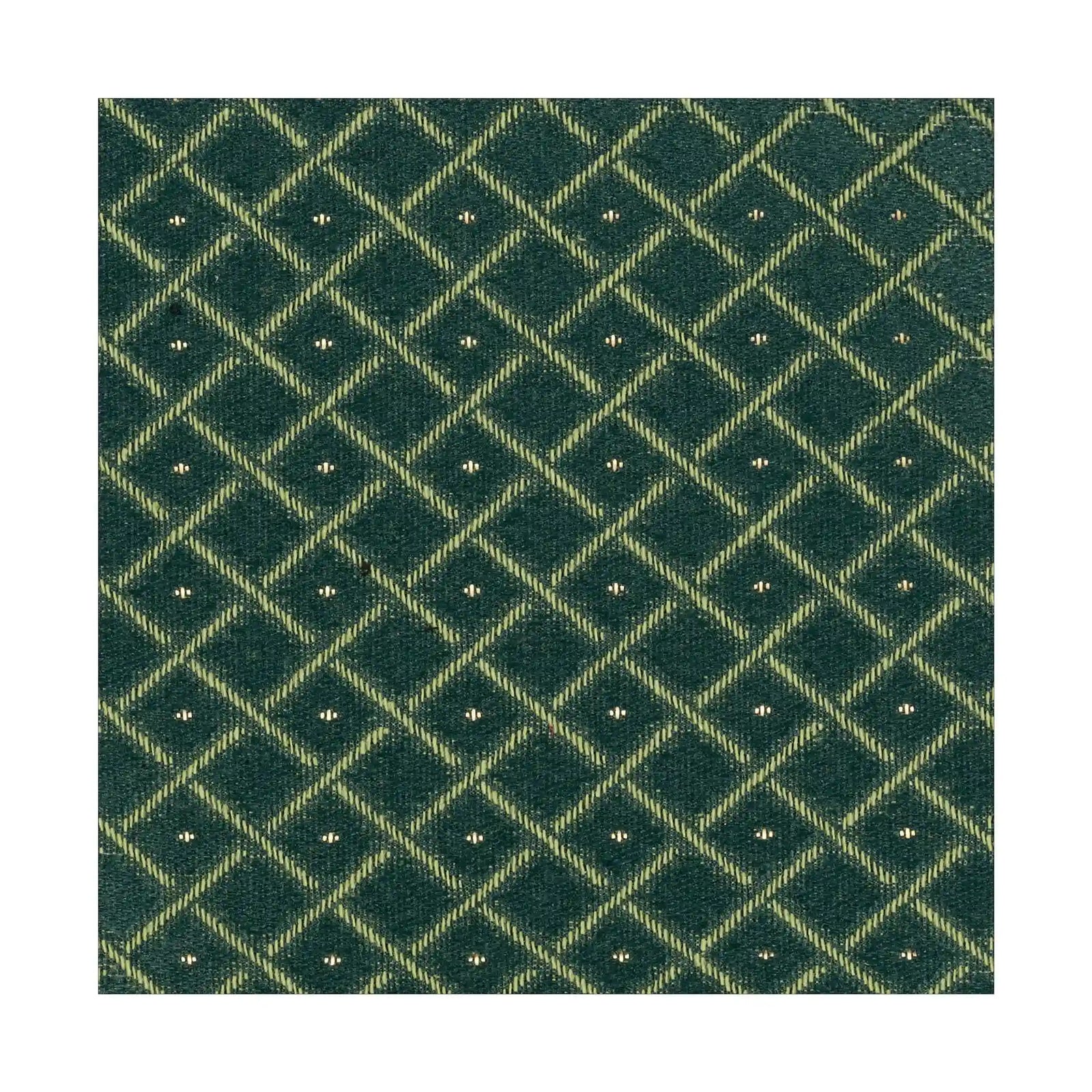 Green Fabric Color Swatch Sample for Banquet and Church Chairs