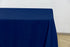 5-Pack Navy Blue Polyester Rectangle Tablecloth 190gsm 90" x 132"