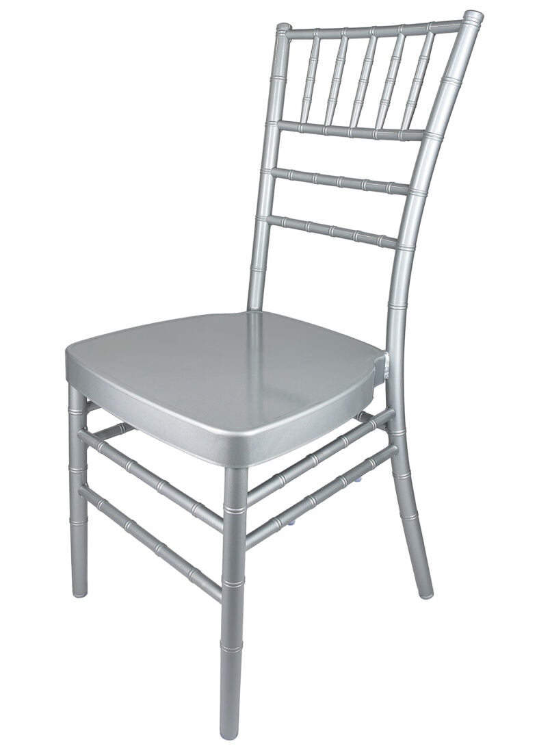 Silver Aluminum Chiavari Chair Left1 CCAS-AX-T