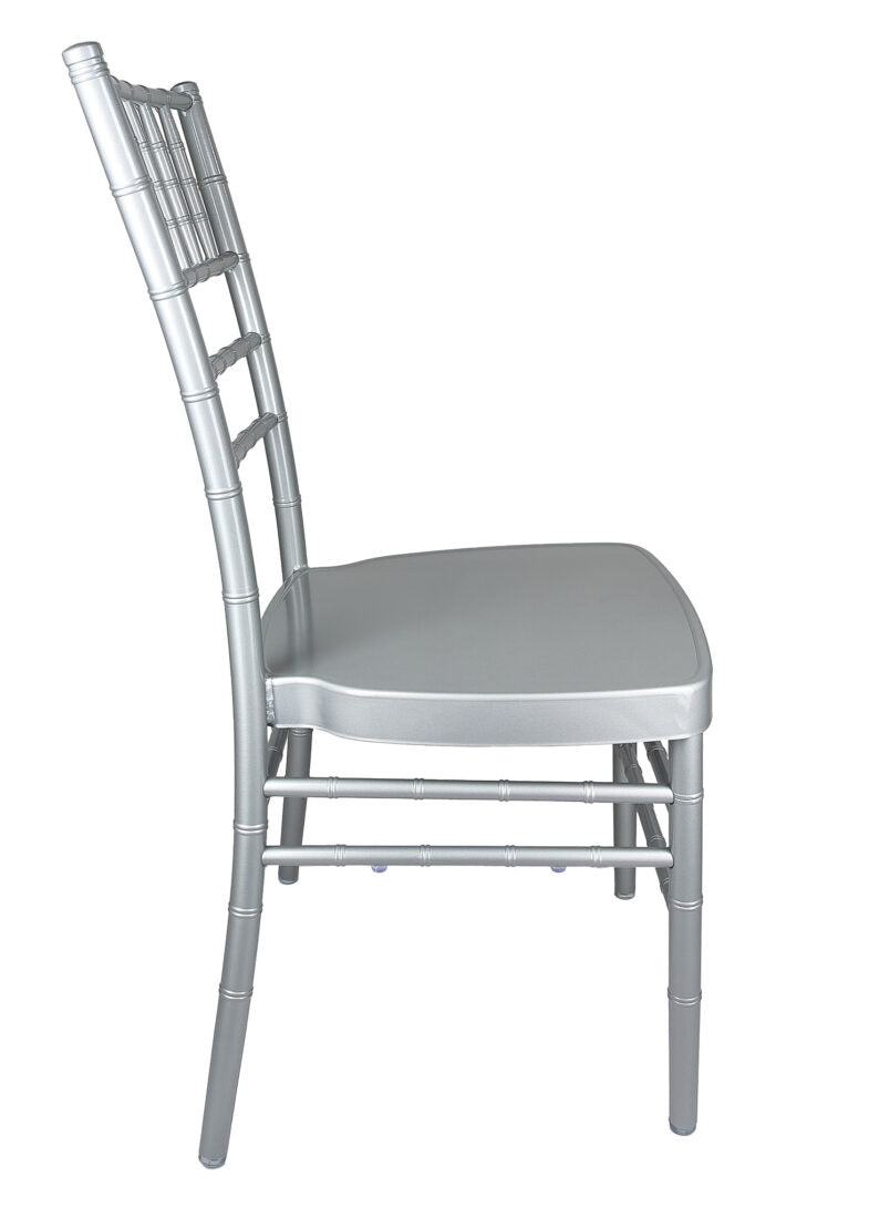 Silver Aluminum Chiavari Chair Right3 CCAS-AX-T