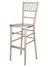 Sparkling Silver Glitter Champagne ToughWood Chiavari Bar Height Barstool by Chivari BCWCHSSP-AX-T