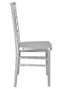 Silver Resin Steel Skeleton™ Chiavari Chair