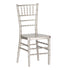 Sparkling Silver Champagne Mini Chiavari Chair