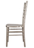 Sparkling Silver Glitter Champagne ToughWood Chiavari Chair CCWCHSSP-AX-T