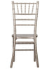 Sparkling Silver Glitter Champagne ToughWood Chiavari Chair CCWCHSSP-AX-T