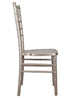 Sparkling Silver Glitter Champagne ToughWood Chiavari Chair CCWCHSSP-AX-T