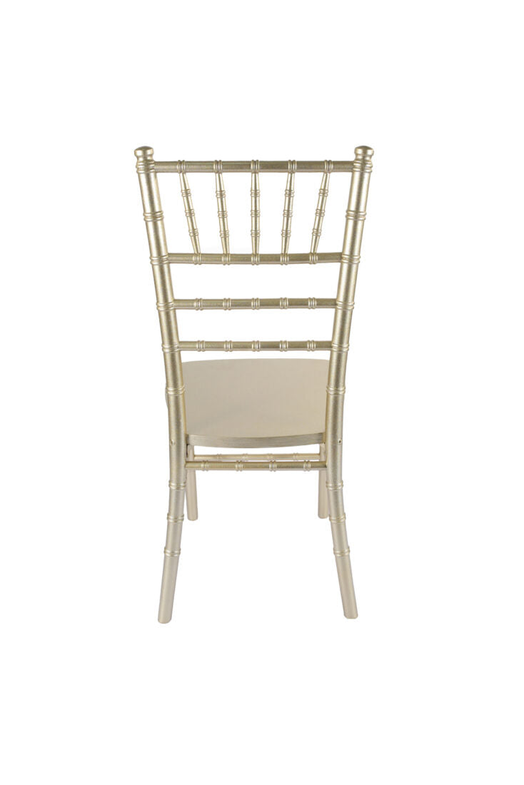 Sparkling Glitter Gold Champagne ToughWood Chiavari Chair BACK CCWCHGSP-AX-T