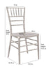 Sparkling Silver Champagne Resin Steel Skeleton™ Chiavari Chair