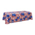 Chivari 90" x 132" Rectangle Tablecloth Polyester Voile Americana TBC-72X30AA00