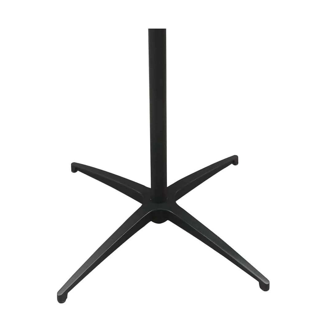 Chivari Black 30" Round Plywood Cocktail Table Kit TKITRD30BLK-AX-T