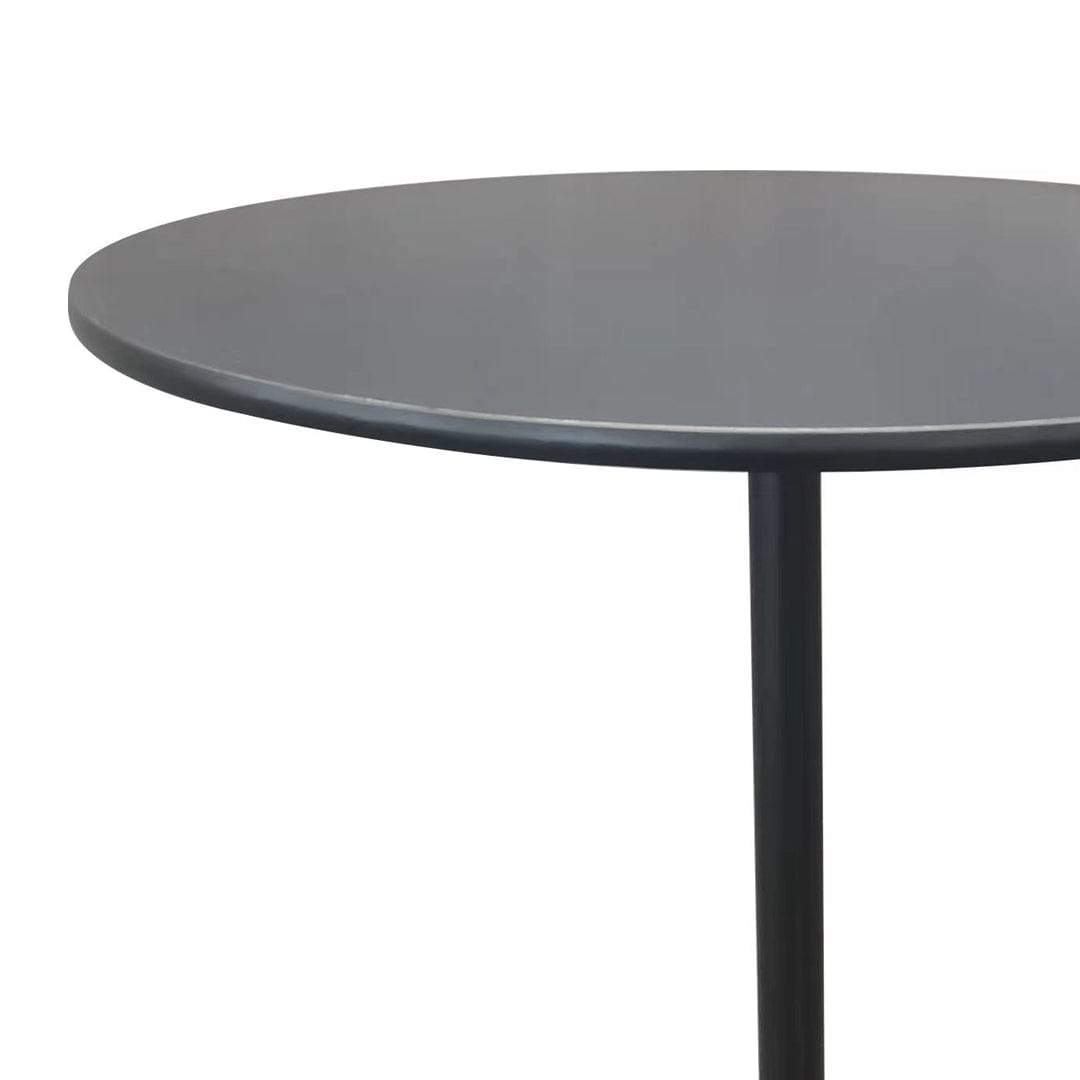 Chivari Black 30" Round Plywood Cocktail Table Kit TKITRD30BLK-AX-T