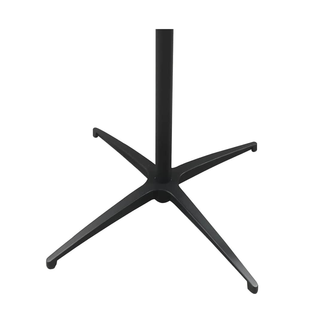 Chivari Black 36" Round Plywood Cocktail Table Kit TKITRD36BLK-AX-T