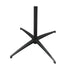 Chivari Black 36" Round Plywood Cocktail Table Kit TKITRD36BLK-AX-T