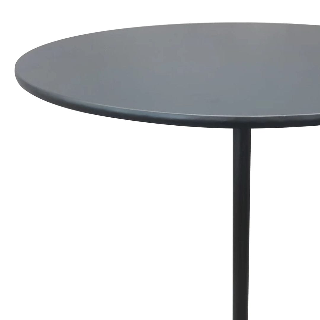 Chivari Black 36" Round Plywood Cocktail Table Kit TKITRD36BLK-AX-T